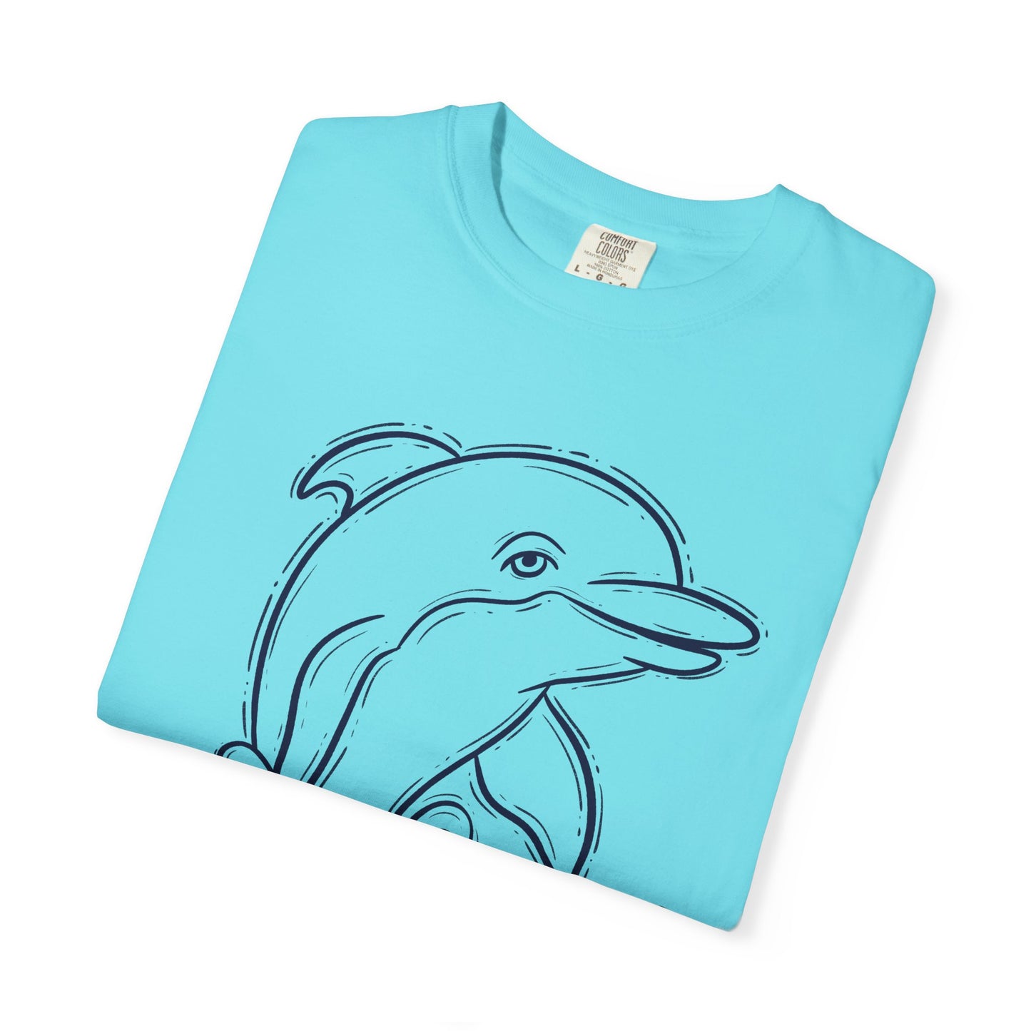 Adult Dolphins Sketch - Comfort Colors