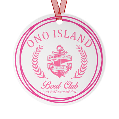 Ono Island Anchor Boat Club Ornament