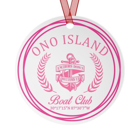 Ono Island Anchor Boat Club Ornament