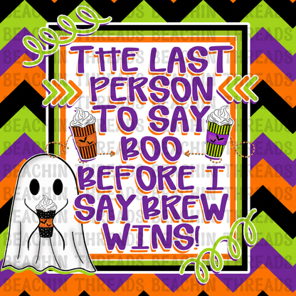 ADORABLE GHOSTS BOOS AND BREWS DIGITAL ENGAGEMENT GRAPHICS