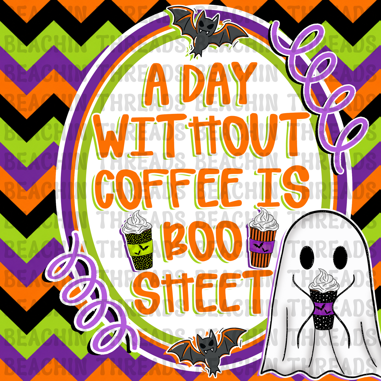 ADORABLE GHOSTS BOOS AND BREWS DIGITAL ENGAGEMENT GRAPHICS
