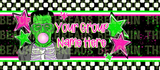 Franken Fabulous Frankenstein Halloween Facebook Cover For Boutiques and Groups