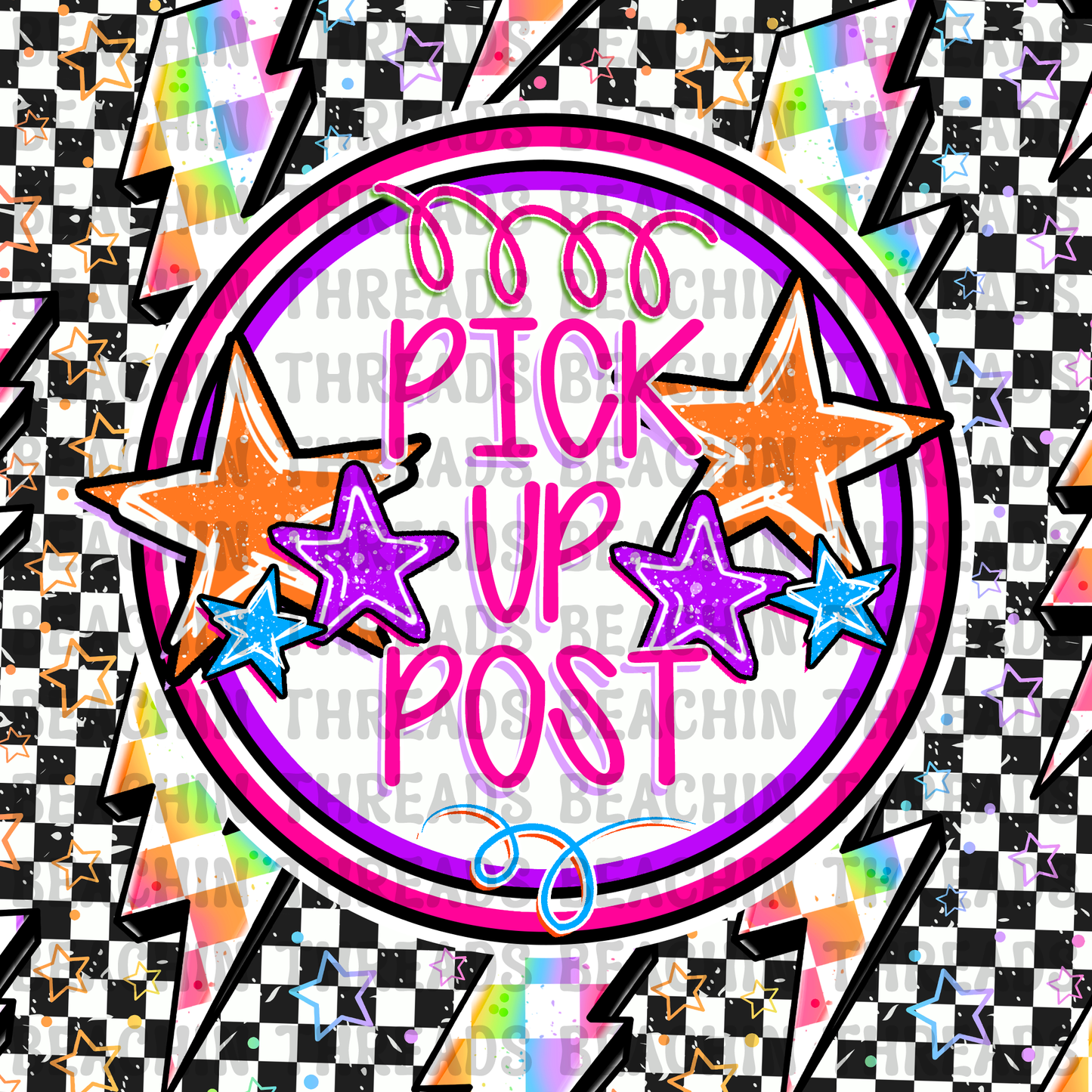 CHECKERED DIGITAL ENGAGEMENT GRAPHICS SET