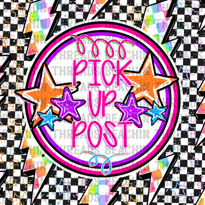 CHECKERED DIGITAL ENGAGEMENT GRAPHICS SET