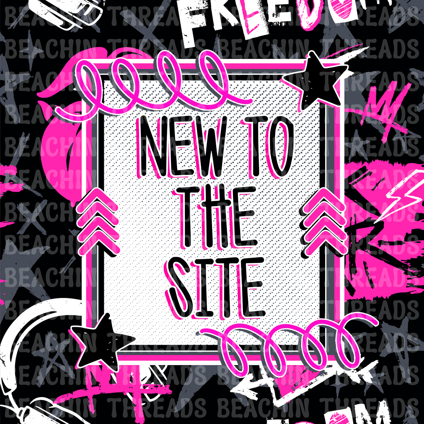 Black & Pink Punk Chaos Themed Engagement Bundle