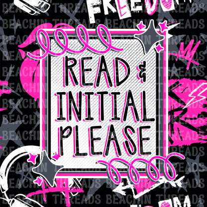 Black & Pink Punk Chaos Themed Engagement Bundle