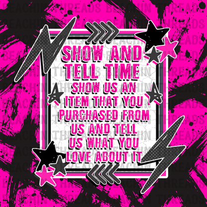 Black and Pink Punk Chaotic Themed Engagement Bundle for Social Media, Instagram, Facebook