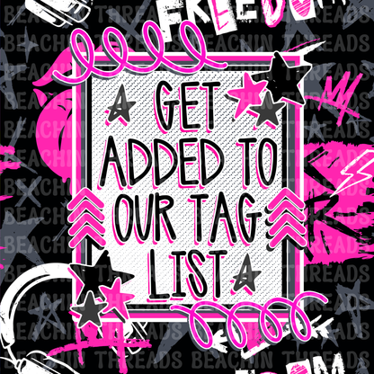 Black & Pink Punk Chaos Themed Engagement Bundle