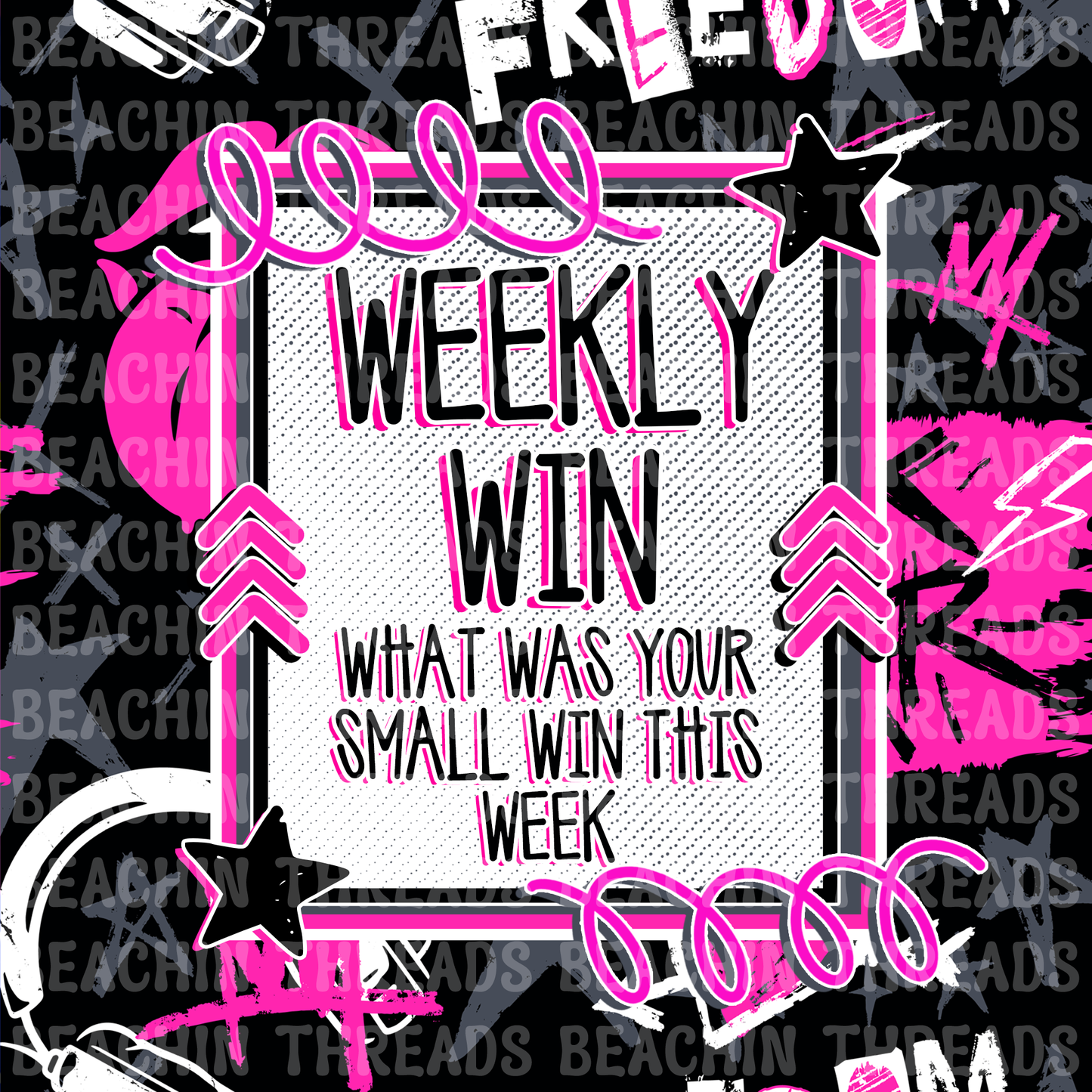 Black & Pink Punk Chaos Themed Engagement Bundle