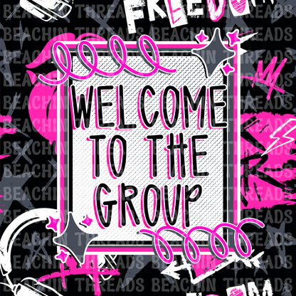 Black & Pink Punk Chaos Themed Engagement Bundle