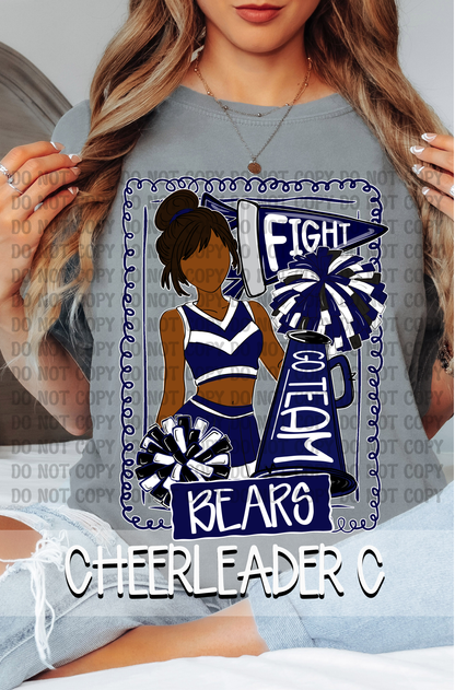 CUSTOM CHEERLEADERS DRIVE HOLDERS ONLY