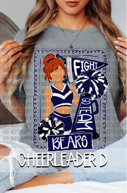 CUSTOM CHEERLEADERS DRIVE HOLDERS ONLY