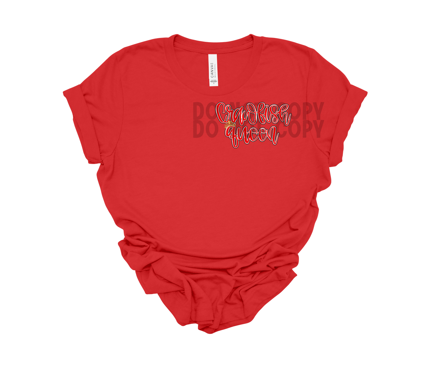 Crawfish Queen Digital Design