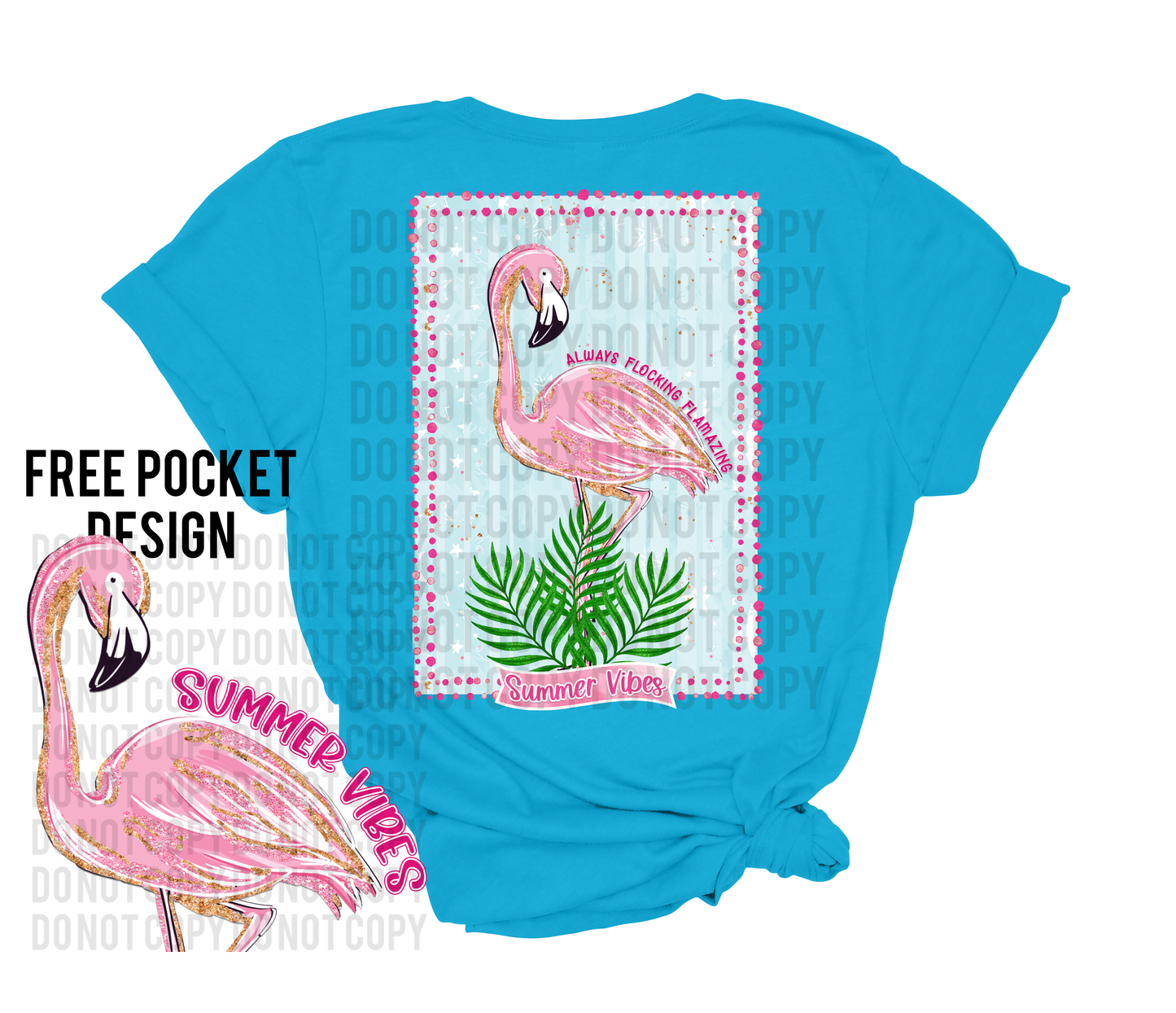 Flocking Flamazing Summer Vibes Design Series