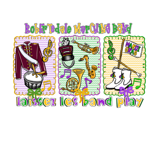 Robertsdale Marching Band Mardi Gras
