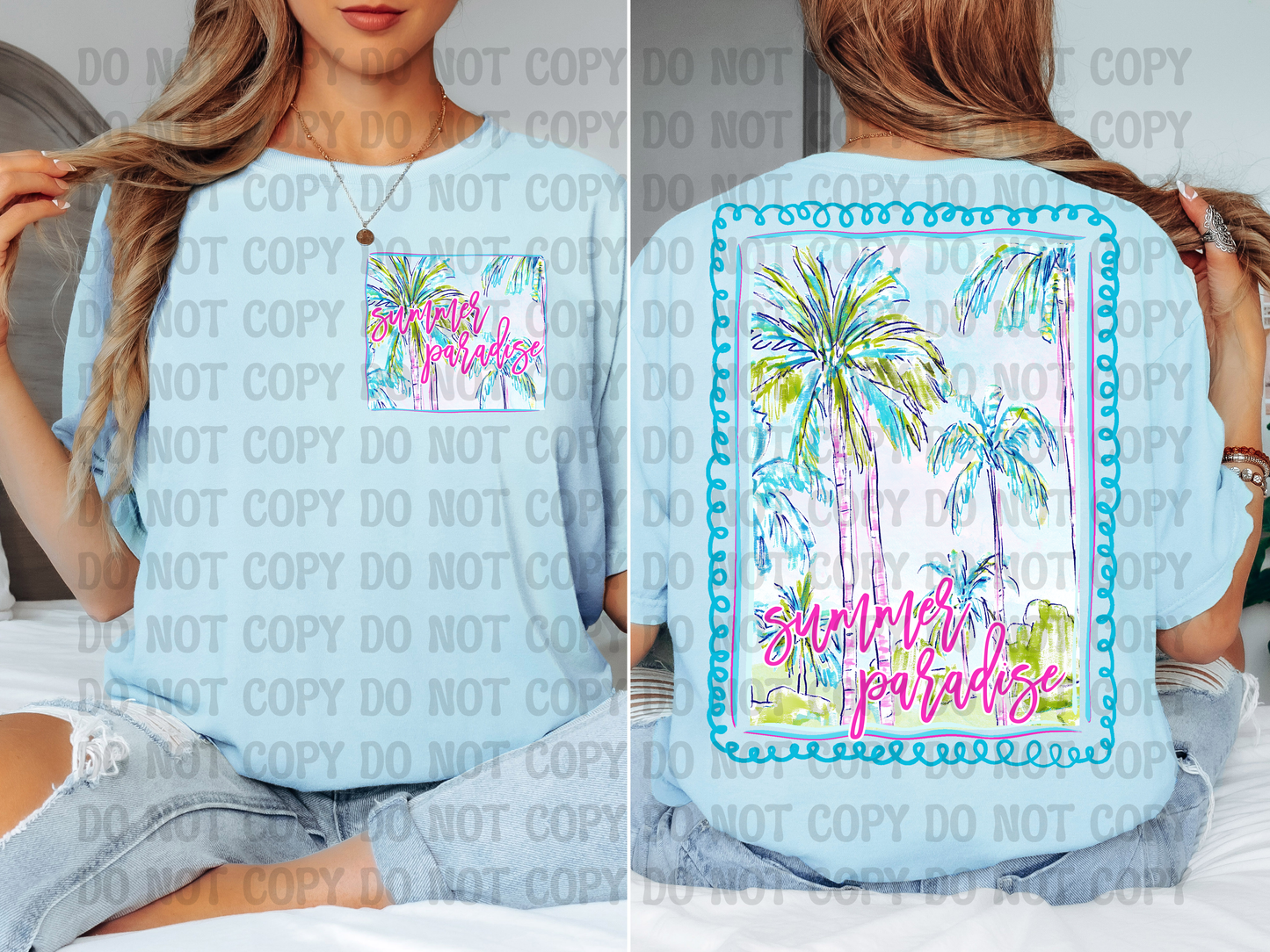 Summer Paradise Digital Design