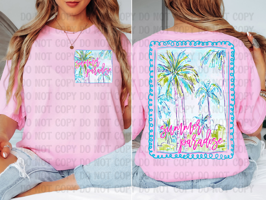 Summer Paradise Digital Design