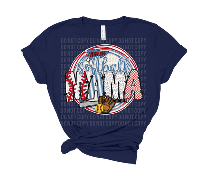 Softball Family Bundle (10 Names)