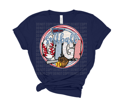 Softball Family Bundle (10 Names)