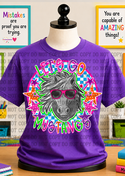 Poppin' Mascot Bundle PNG | Fun School Mascot Digital Designs | Vibrant Back to School Sublimation | Teacher & School Spirit Shirt Designs
