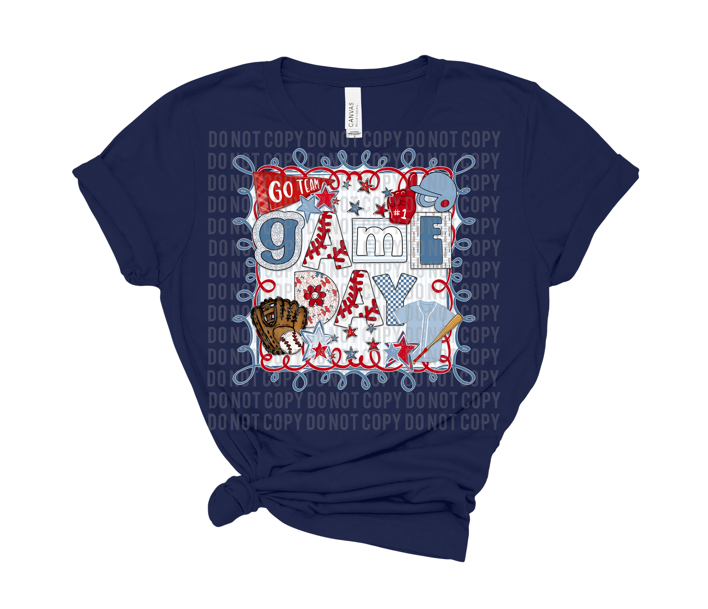 Game Day Baseball Digital Design