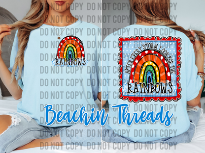 🌈 After Every Storm Look for the Rainbows Digital Design 🌈