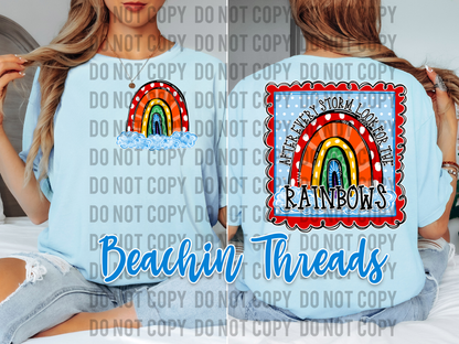 🌈 After Every Storm Look for the Rainbows Digital Design 🌈