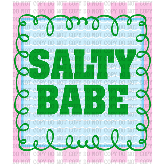 Salty Babe Digital Design