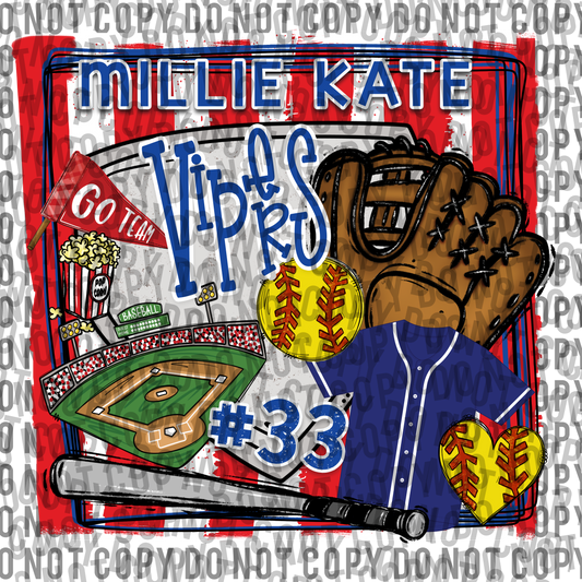 Limited Time Softball Custom