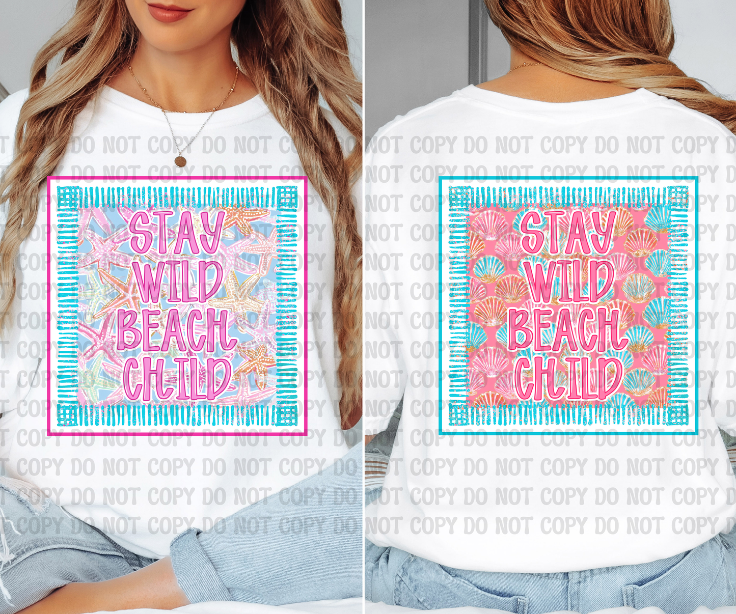 Stay Wild Beach Child - Bundle of Two