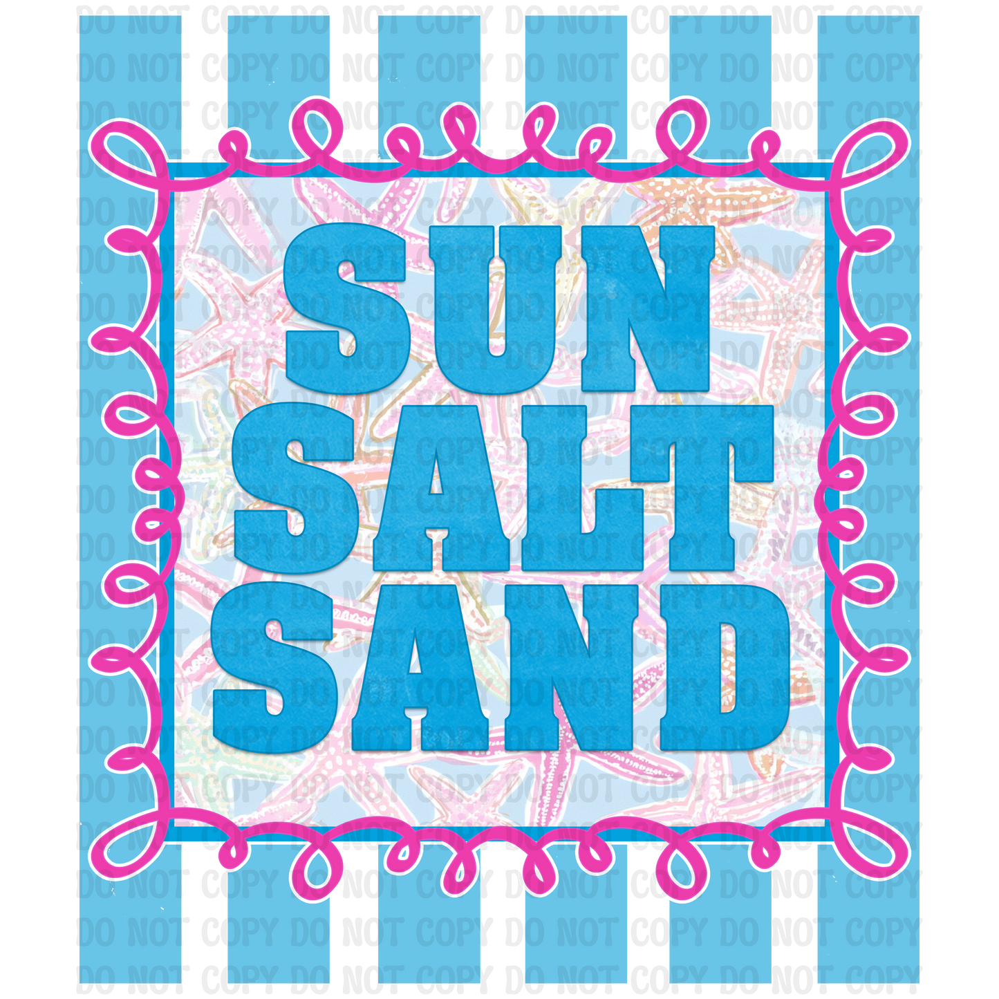 Sun Salt Sand Digital Design