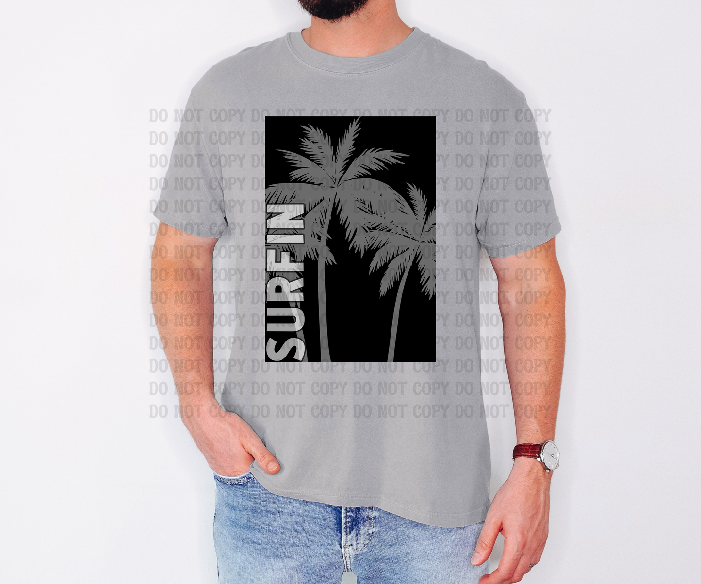 Surfin' Surf & Beach Vibes Digital Design | Unisex Summer Shirt Graphics | Father’s Day Beach Tee PNG | Retro Surf Van & Palm Tree Designs