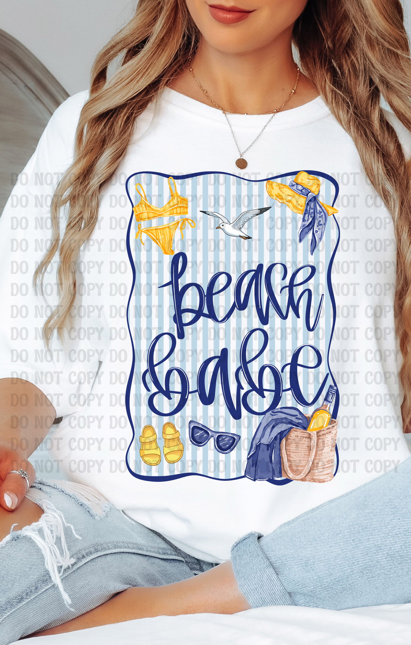 Beach Babe & Summer Babes Digital Design Bundle | Lake Babe, Boat Babe, Pool Babe, River Babe | Preppy Summer PNG Bundle
