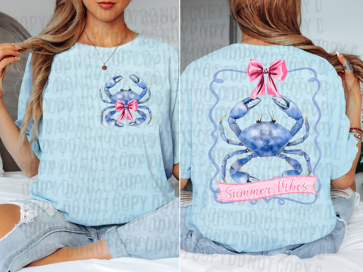 Summer Vibes Blue Crab