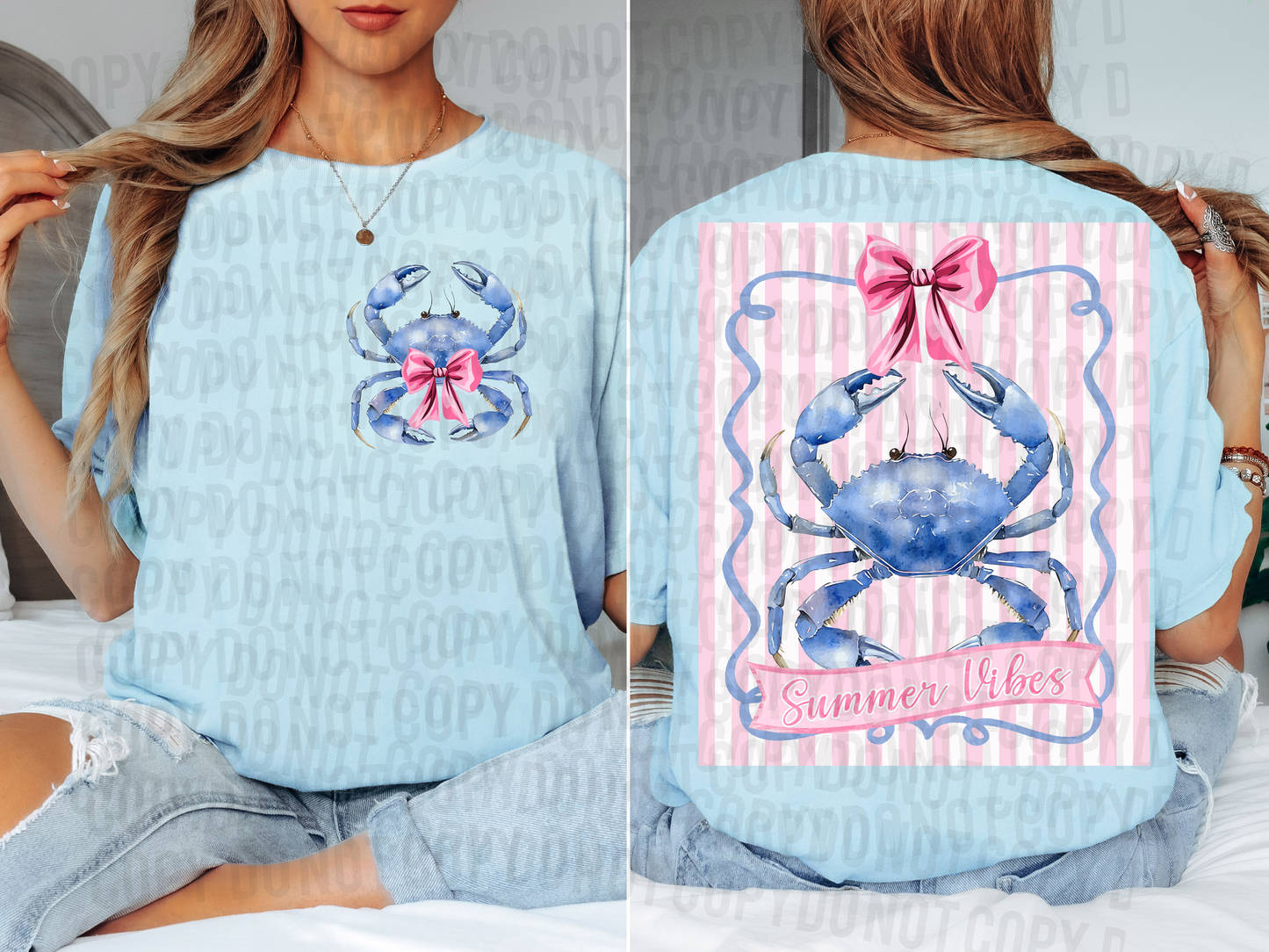 Summer Vibes Blue Crab