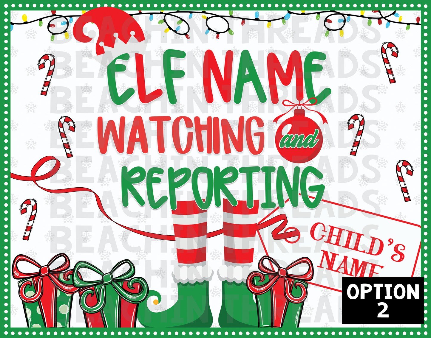 Custom Christmas Elf Arrival puzzles - 30pcs