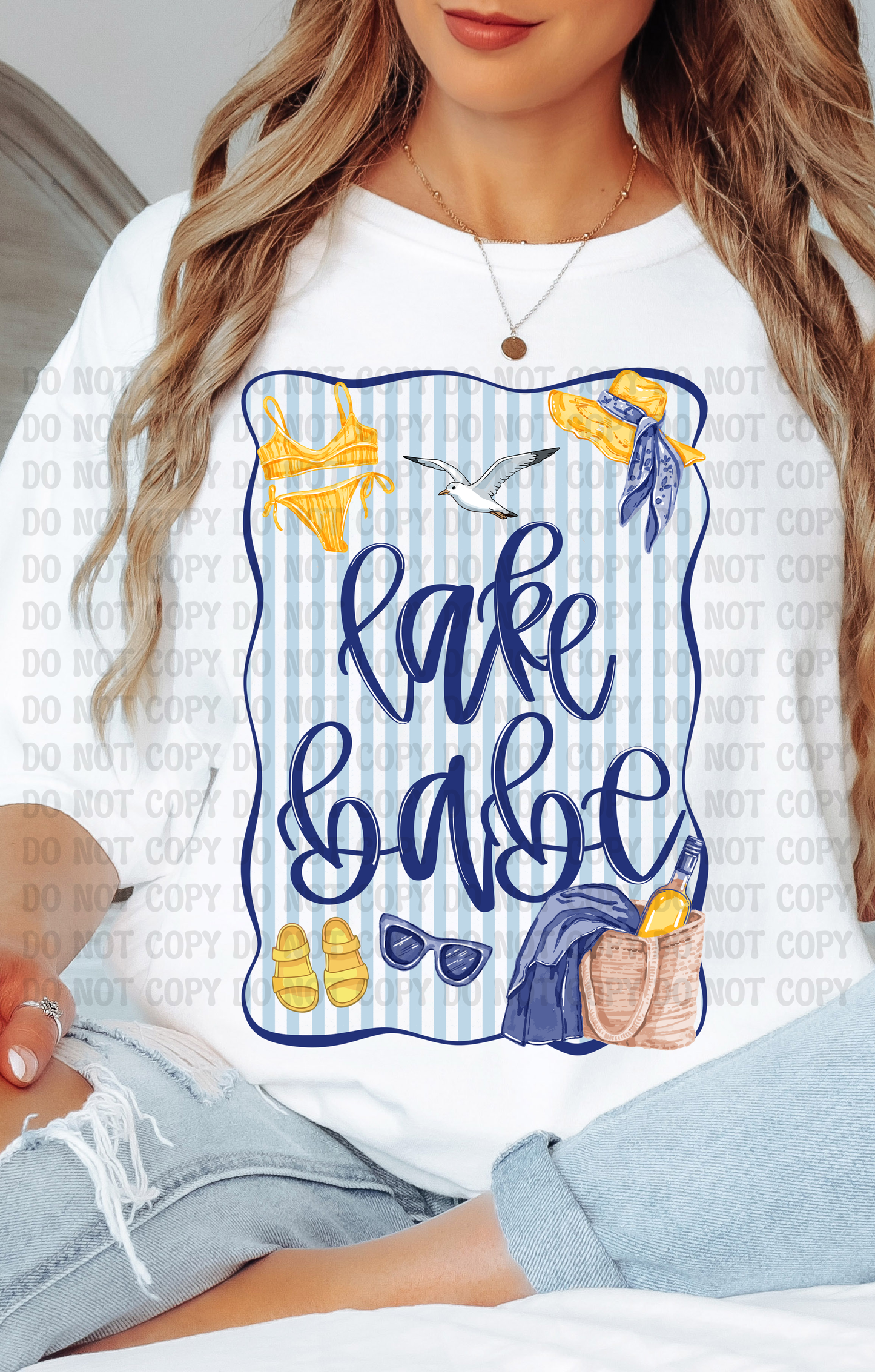 Beach Babe & Summer Babes Digital Design Bundle | Lake Babe, Boat Babe, Pool Babe, River Babe | Preppy Summer PNG Bundle