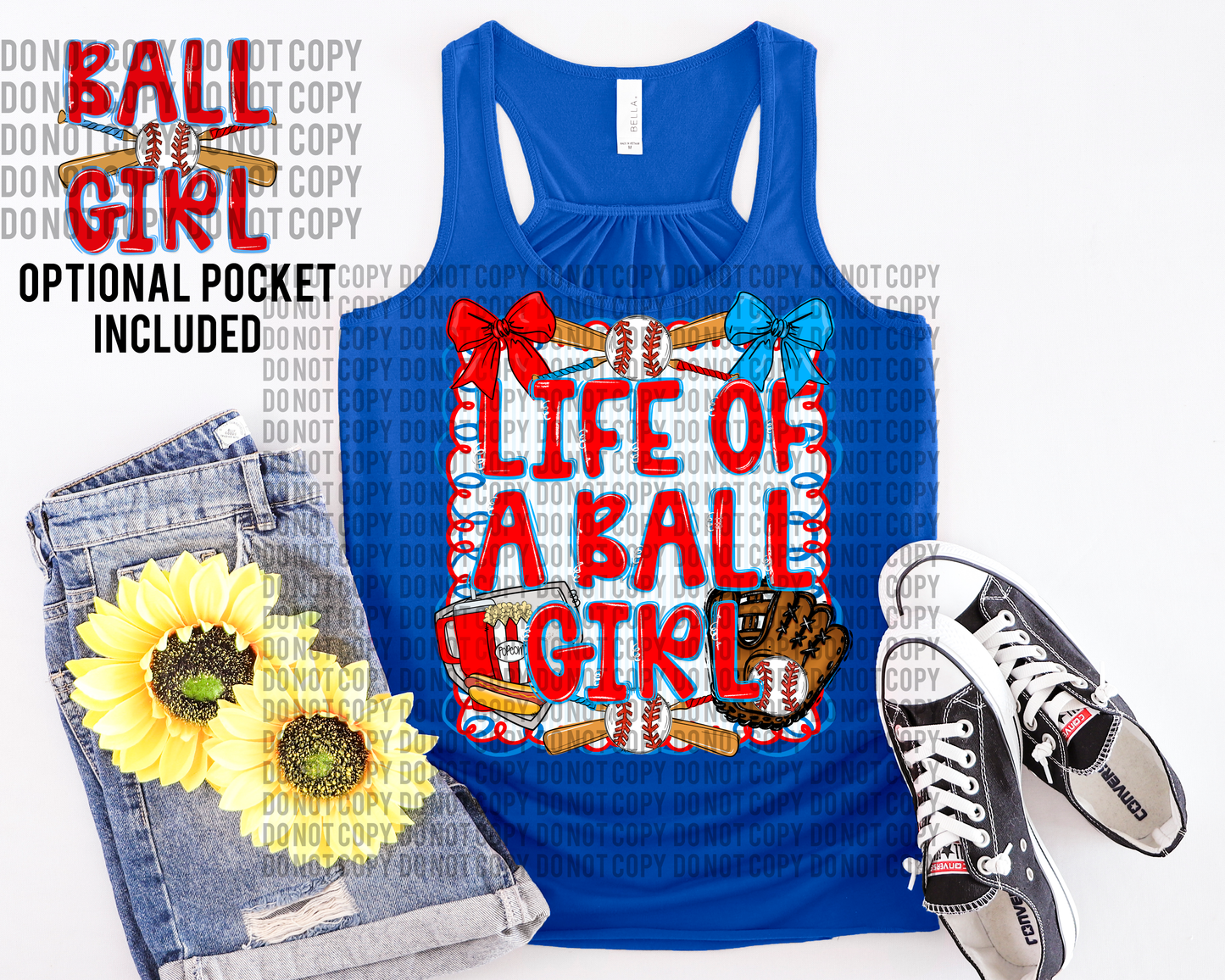 Life of a Ball Girl Digital Design