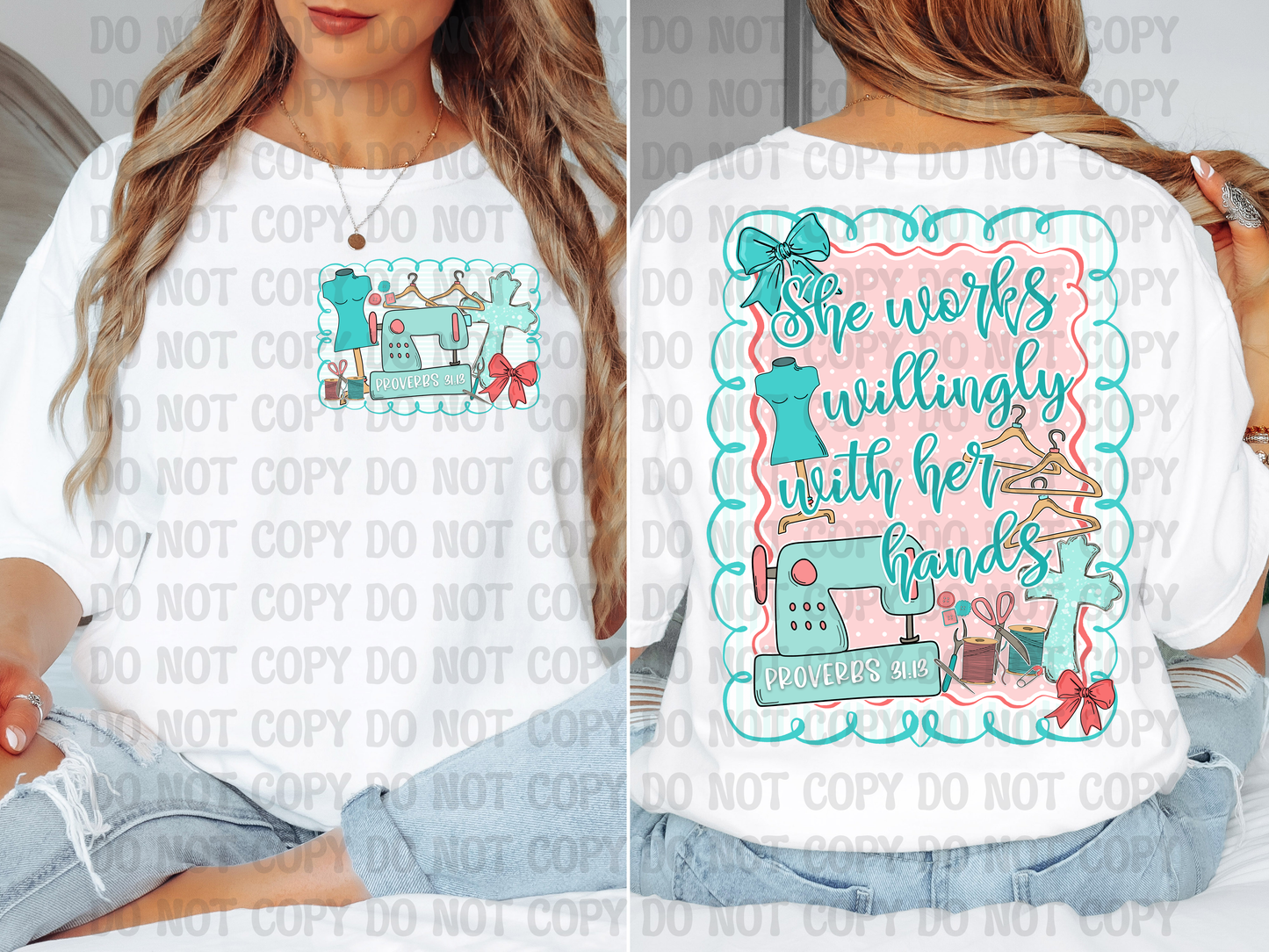 She Works Willingly With Her Hands Proverbs Women ALL DESIGNS Drive