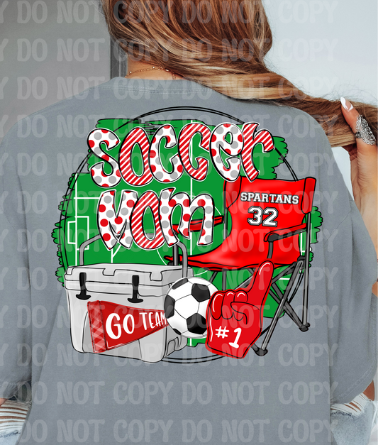 Custom Soccer Mom